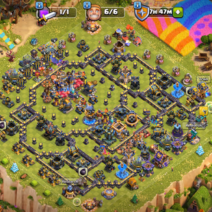 🔥[ TH-18 NEAR MAX - LEAGUE QUEEN ]🔥 6 EPIC MAX: SB-AF-MM-FB-RS-EB [MAX] | WALLS MAX - HEROS MAX ||  - Image 1