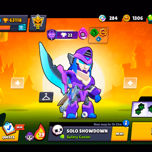 334 SKINS | 63.100 TROPHIES | 100 BRAWLERS | 43 HYPERCHARGE | 43 MAX | 44 PRESTIGE | 8 BUFFIES - Image 2