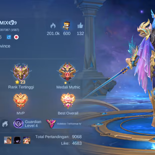 EC233LV 86|HERO 122|SKIN 314|EXALTED IV|ALL EMBLEM MAX|JOHNSON LEGEND|2 KOF (KARINA,GUSION)|2 PRIME (YU ZHONG,GRANGER)|Y - Image 2