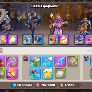[F1] TH-18 200 WALLS MAXED | FULL MAXED DEFENCE | HERO 105-105-94-80-55-12 | 8 EPIC MAXED | 2 EPIC LVL 26 | MAX B.BASE - Image 6