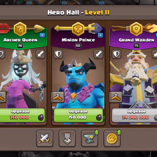 🔥TH17 MAX FULL BASE🔥HEROES 105-105-95-80-55!! DARK DAYS SCENERY!! 224-XP NC-500 GEMS!! SKIN HEROES! FULL MAX BASE - Image 7