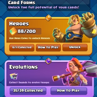 RAREST CRL 20 WIN EMOTE 🌸 KT 16 37 MAX CARDS 82 XP 106 ELITE CARDS 35 EVOLUTIONS 6 HEROES ULTIMATE CHAMPION 12500 CUPS - Image 8