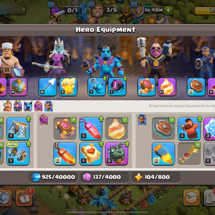 🔥MAX - CHEAP - TH:14 - Lvl:196 🔥- BK:82 - AQ:82 - PC:56 - GW:59 - RC:30 - BEST SELECT - Image 6