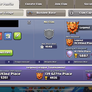 TOWNHALL 18| ALMOST MAX| 272XP| COMPLETE AND MAX 35 HERO EQUIPMENTS| MAX HEROES| MAX WALLS|M - Image 3