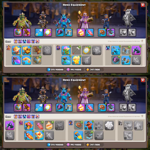 TH-14 NEAR MAX! XP-153! SB[18L] GG[14L] MM[14L] FB[17L] EB[20L]! HEROES:-67-76-42-45-25! ALL PETS! FAST DELIVERY - Image 5