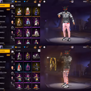 iOS/Android -MENA - Level 56 - Rank Platinum - Set 29 - Emote 11 - Weapon 108 -Artifact 1 - Mythic 14 - Epic 30 - Code14 - Image 4