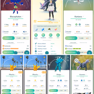 🎯Level 40 💎 Team Instinct | 125 Legendary | Shiny Blacephalon-Kartana-Kyruem-Orgin Dialga-Giratina-Shadow Cresselia 3x - Image 2