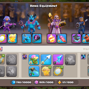 💫[ PREMIUM TH-18 ]💫 S.BALL [MAX] - M.MIRROR [MAX] - FIREBALL [26] - E.BOOT [23] | HEROS: 62-96-43-36-24 || BEST - Image 5
