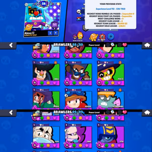 🔥80K TROPHY|🌟50 MAX|42 HYPER|103 GEMS|7 OLD RARE SKINS|100 RARE SKINS|111 EPIC SKINS|580 RARE PIN|FROST QUEEN|JOCK STU - Image 2