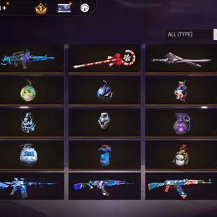 M1 | Free Fire Max OG Account | Level 58 | Prime 3 | Rare & Mythic Bundles | Multiple Emotes | Old 5+ Years Account | Sa - Image 6