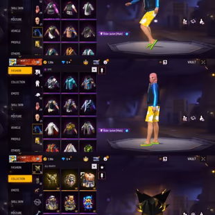 iOS/Android - Level 52 - Rank Silver - Set 78 - Emote 14 - Pet 26 - Weapon 101 - Mythic 15 - Epic 30 - Linked Gmail - Se - Image 1