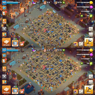 🔥TH-18 NEAR MAX🔥XP-255! G.GAUNTLET MAX! FIREBALL MAX! E.BOOT MAX! HEROES:-100-105-90-80-55-3! LOTS OF RARE SCENERIES - Image 1