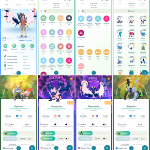 🔥32x SHINY LEGENDARY 💎 STRONG PvP MONS [] SHINY ZACIAN [] FUSED NECROZMA [] 475 LEGENDARY [] FUSED KYUREM High CP - Image 1