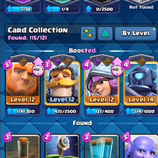 5700 TROPHIES | 37 LVL | KT 12 | 115 CARDS | 1 MAX CARDS | 5 EVO | EMOTE 23 | RU8YCJYGP - TAG ACCOUNT - Image 5