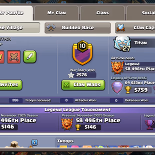 🌟 PREMIUM TH-18 5 HEROES MAXED 🌟 FULL MAX DEFENCE | 6X SCENERY | 36 HERO SKINS | 7 EPIC MAX 3 LVL-20 | DISCOUNT SHOP - Image 3