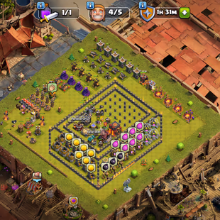 [2X PAID SCENERY-PREMIUM TH-10] | [3EPIC-G.GAUNTLET-S.BALL] | HERO-30-30-12 | RENAME FREE | LOW PRICE - Image 3