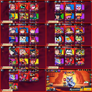 🔥[DG-4]🎯54K-TROPHIES 85-BRAWLERS 15-HYPERCHARGE 26-MAXPOWER 250-SKINS 43-GEMS RENAME-60 CHEAP INSTANT - Image 5