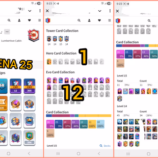 🎯FRESH STOCK] CLASH ROYALE KT15 | 10000 PB 👹| 11 ELITE | 12 EVO | 45 MAX | 99 EMOTES | ARENA 25 | INSTANT DLVR - Image 7
