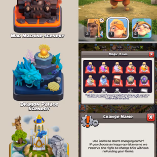 RARE 🔴 TH18 Max Fully 🔥 34/34 Equipments Max All  - DRAGON SET - Clash Of Dragons - Army Max - Pets Max - Defence Max  - Image 6