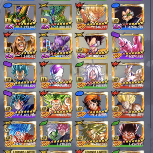 D942-IOS+Android-Good Account-9 UL(SS Goku+Frieza+SS4 Goku+SS4 Vegeta+Goku Uis+Super Vegito)+53 Legends+Vip Equipment - Image 6