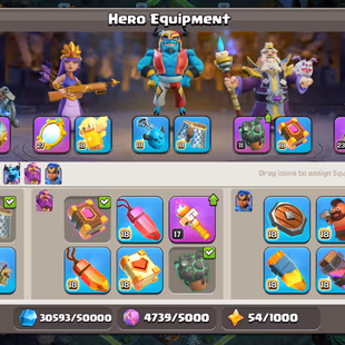 🌟 BEST OFFER | TH-18 FULL MAX DEFENCE 🌟 125 WALLS MAXED | ALMOST MAX LAB | ALMOST MAX 5 HEROES | NC FREE | HIGH EPIC  - Image 7