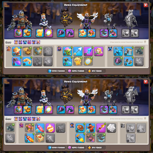 🔥TH-16 NEAR MAX🔥XP-173! SB[23L] MM[26L] FB[23L] EB[26L]! HEROES:-85-92-41-62-40! 10X PETS! CLASH OF DRAGON SCENERY - Image 5