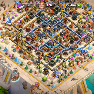 🔥Th18 Stacked Obstacles🔥 || 2x Sceneries || Heroes 88-94-64-75-46 || High Epic Equipment || Builder Base Maxed - Image 6