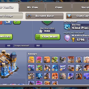 Australia Local) Th 18 Full Max( Wwe(Fire&ice(Ghost(Dragon Skin Set)][11 Epic equipment Almost Max][Lot of skin&Scenery  - Image 8