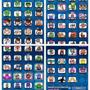 🔥 15 Cards Lv15 🔥[ 3 Max ] 18 Evo! 11000 Trophy! Level 63! KT Level 15! 119 Old Emote! 127 Badges! - Image 3