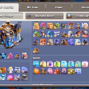 🔥43.000 GEMS 💎 TOWNHALL 18 [] HOLY STACKED OBSTACLES [] MANY HERO SKINS [] 2015 XMAS [] RENAME AVAILABLE  - Image 6