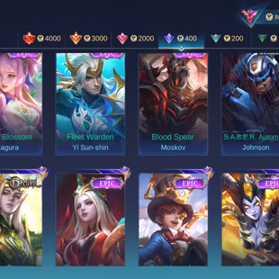 PL622|Lvl 77|EXALTED V|267 SKIN|ALL EMBLEM MAX|LESLEY LEGEND|3 COLLECTOR(FLORYN,ANGELA)|ANGELA KISHIN|PHARSA NEOBEAST|SA - Image 8