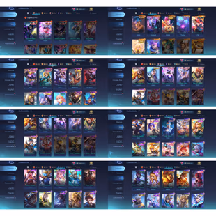 MOONTON | LV 128 | ⭐EX IMO 445 | WR 79 - HIGH WR HEROES🏆 | LEGENDS ALUCARD & FREYA - 2X NEXUS SEA | HERO 131 | SKIN 388 - Image 5