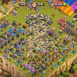 RARE- 21K-GEM/LEGED RANK | TH18 CLOSE MAX |  GG-MX!SB-MX!FA-MX!AF-MX!MM-MX!MS-MX!HT-MX!FB-MX!RS!EB-MX | HERO MX | 282-XP - Image 2