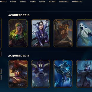 SEVER [ LAS ] -31 LVL  - UNRANK - 22 SKINS - 58 CHAMP [ 6912 BE - 5 RP ] - FULL ACCESS - Image 5