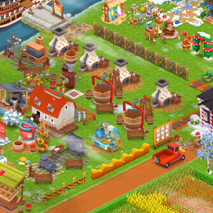 🔥 LVL-47 [ TOWN LVL 4] 🔥BARN-417 -SILO 409| GARDEN AREA CHEAPEST PRICE| FAST DELIVERY  - Image 1