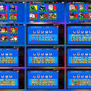 OG Skins ID 2020 | Trophy 41.6K | 18x Titles | All Brawlers (51x Max) 70x Hypercharge | 309x OG Skins | 21x Max Tier - Image 5