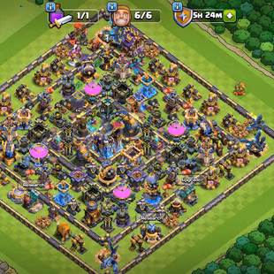 231 best deal🔥 High gems 16000 up 🔥 Th18 | def and troops almost max | best equipment [heros-105-105-70-80-55] 800 cwl - Image 1