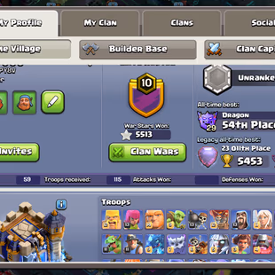 🌟 5500 WAR STARS | TH-18 5 HEROES MAXED 🌟NEW HERO 12 | 10X EPIC MAXED 11TH 26 | LEAGUE WARDEN SKIN | 21X SKINS | CHEAP - Image 3