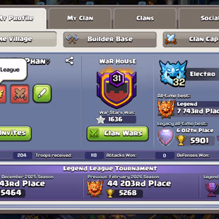 RARE🔥9 EPIC MAX!XP 254🔥TH 18 VERY NEAR MAX!HEROS:105-105-95-80-55!FULL MAX WALLS!NEAR MAX TROOPS!MAX DEFENCE  - Image 3