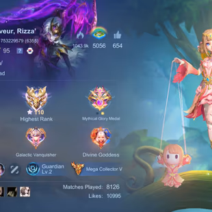 HYPER BASED PREMIUM ACCOUNT|| MEGA 5 ||  LEGEND 2 || GRAND 13 || EXQUISITE 16 || SKINS 450 || HEROS 131 || ALL MAX EMBLE - Image 7