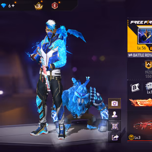 X307|Lvl 56|62 CHARACTER|117 BUNDLE(2 ARTIFACT)|FFWS GALAXY LEGENDARY|249 COSTUME|254 WEAPON(1 EVO+56 MYTHIC)|COBRA MP40 - Image 2