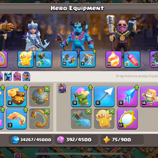 ⚡TH 15 - SPECIAL PROMO CHECK DESCRIPTION⚡ | XP 209 | PET 8 | CWL 465 | SPOOKY SCENERY | 79-83-53-58-36 | 11 EPIC EQUIP - Image 7