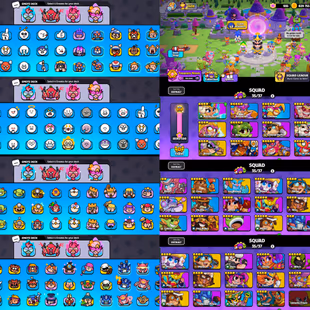 [LVL-682 MAX] |[LEGACY STREAK-425]| [SQUAD-35/37] [RARE-125 EMOTES][COINS-829755] [NAME CHANGE AVAILABLE] [01] - Image 1