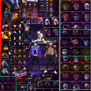 Free Fire Premium Account 🔥 Thief Outfit  Rare Female Bundles - Image 2