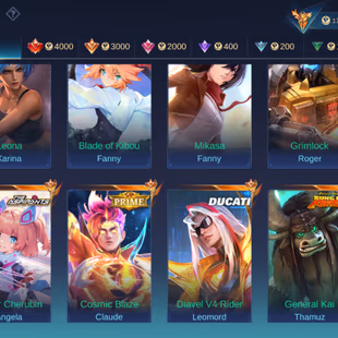 ANIME COLLECTION MEGA V || 2 LEGEND || 15 GRAND || 9 EXQUISITE || SKINS 492 || HIGHEST RANK GLORY 82 - Image 4