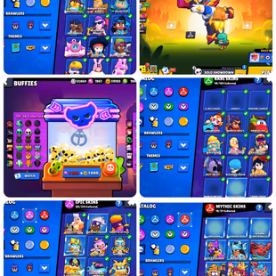 105K TROPHIES RARE|28 BUFFIES|100 MAXED|73 HYPERCHARGE|196 GEMS|ALLEY CAT BULL|431 SKINS|ANTIVIRUS 8-BIT|900 PINS|527  - Image 1