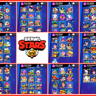 CHEAPEST | 79K TROPHIES | 93 BRAWLERS UNLOCKED | MECHA CHEIF FINX - ANTIVIRUS 8-BIT | 27 HYPERCHARGED BRAWLERS  - Image 7