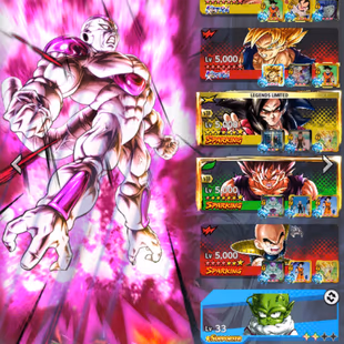 D833-IOS+Android-6 UL(SS Goku Full Star+Frieza Full Star+SS4 Vegeta)+40 Legend+Vip Equipment+Good Team PVP+SS4 Goku Zen - Image 8
