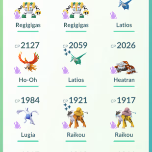 0P🔥Level 70 💎Shiny 210 | Legendary 163 |Shiny legendary 7 |Shiny bg 3 |location bg 12 |Hundo raikou |rename  - Image 6
