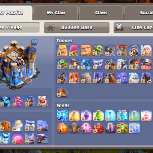 F1🔥 RAREST 6 HEROES MAX 🔥 TH-18 ALMOST MAX | 6.4K GEMS | 3 HELPERS MAX | 11X EPIC EQUIPMENT MAXED | WALLS DEF MAXED  - Image 4